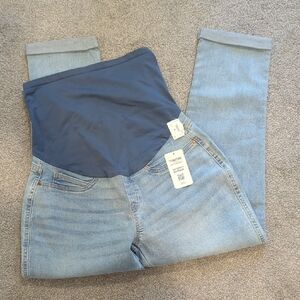 Levi Maternity Blue Capri Jeans
